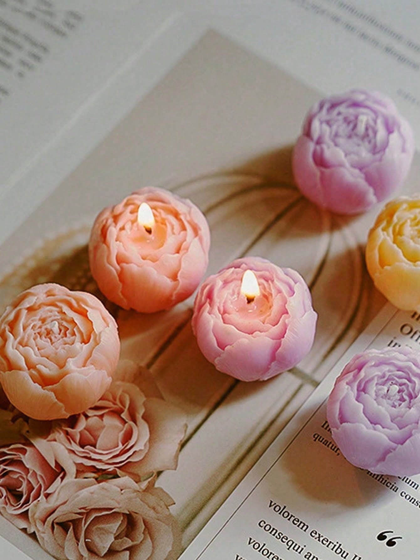 4pcs/Set Hand Made Rose Fragra - Home Fragrance Homemade 评论和价格