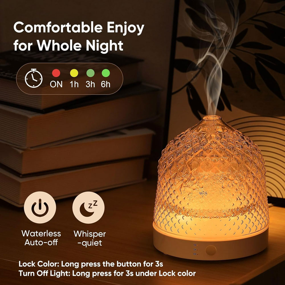 Electric Glass Ultrasonic Arom - Fragrance In Home 评论和价格