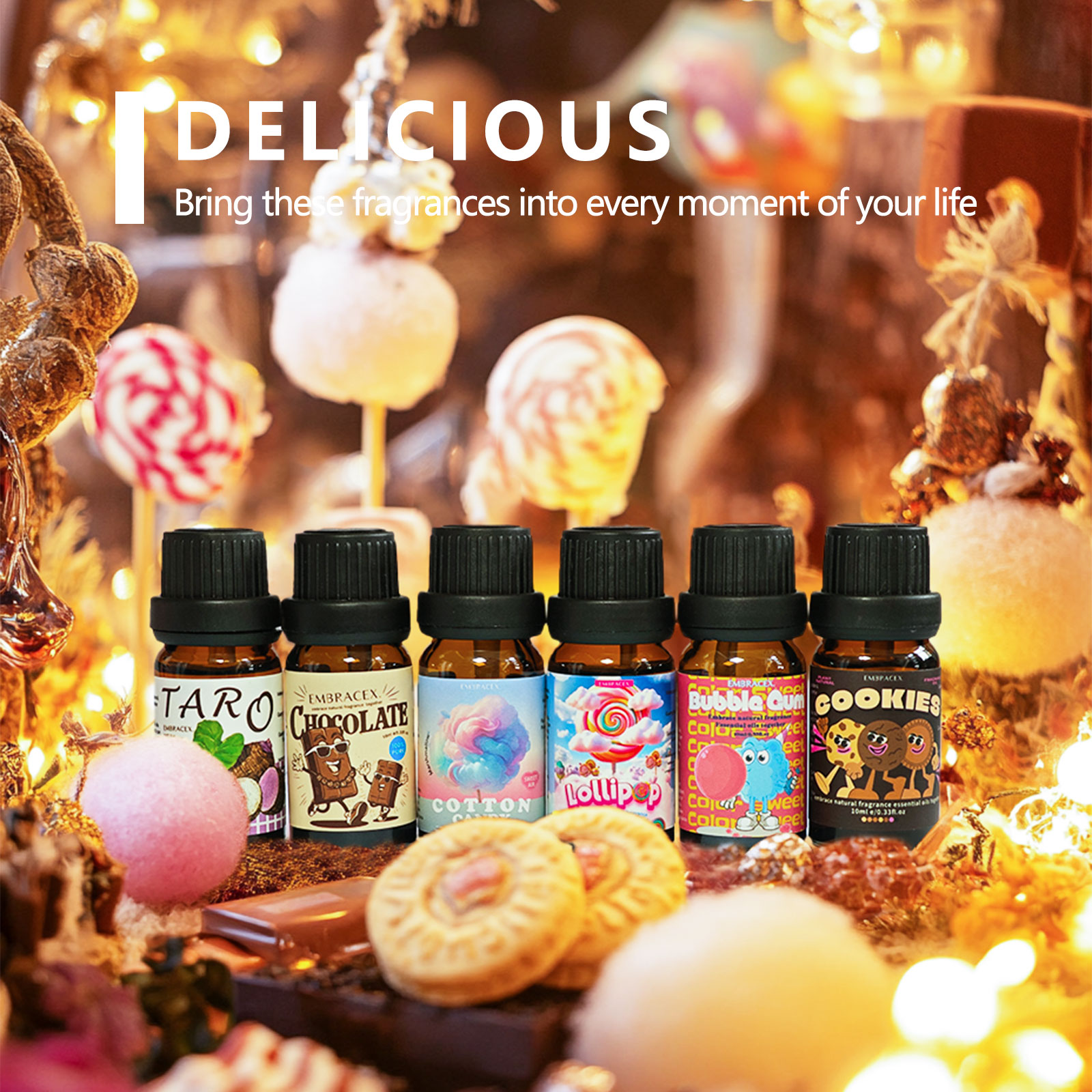 6PC/1Set Delicious Fragrance O - Fragrance In Home 评论和价格