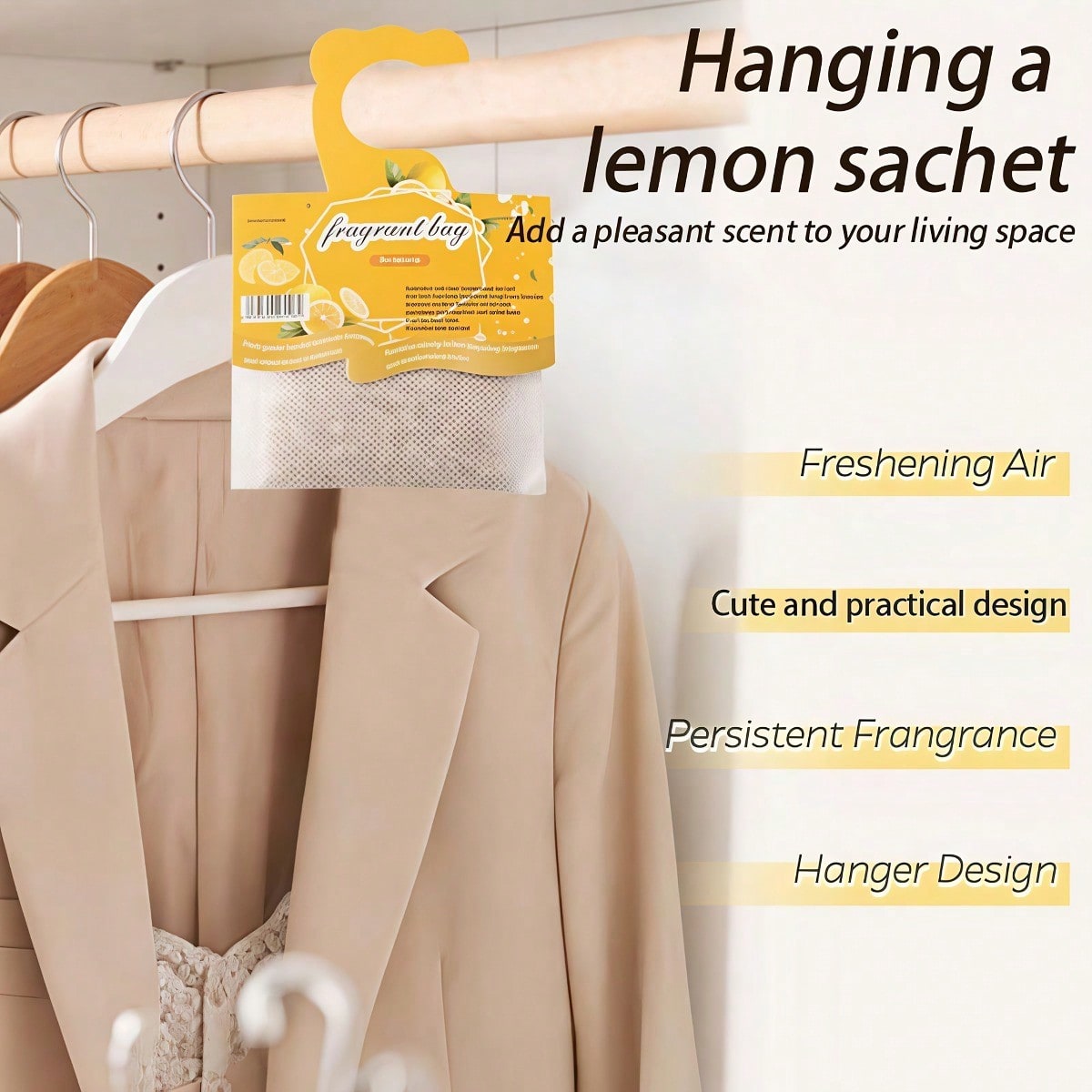 Hanging Lemon Scented Sachets, - Home Fragrance H&M 评论和价格