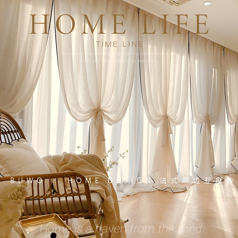 Black Border Linen Gauze Small - Home Fragrance In French 评论和价格