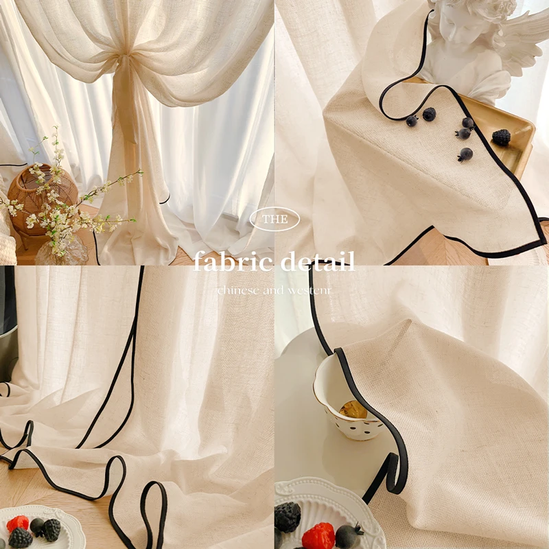 Black Border Linen Gauze Small - Home Fragrance In French 评论和价格