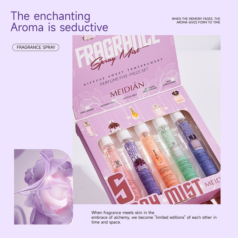 `5Pcs Gift Set Home Fabric Fra - Home Fragrance Room Spray 评论和价格