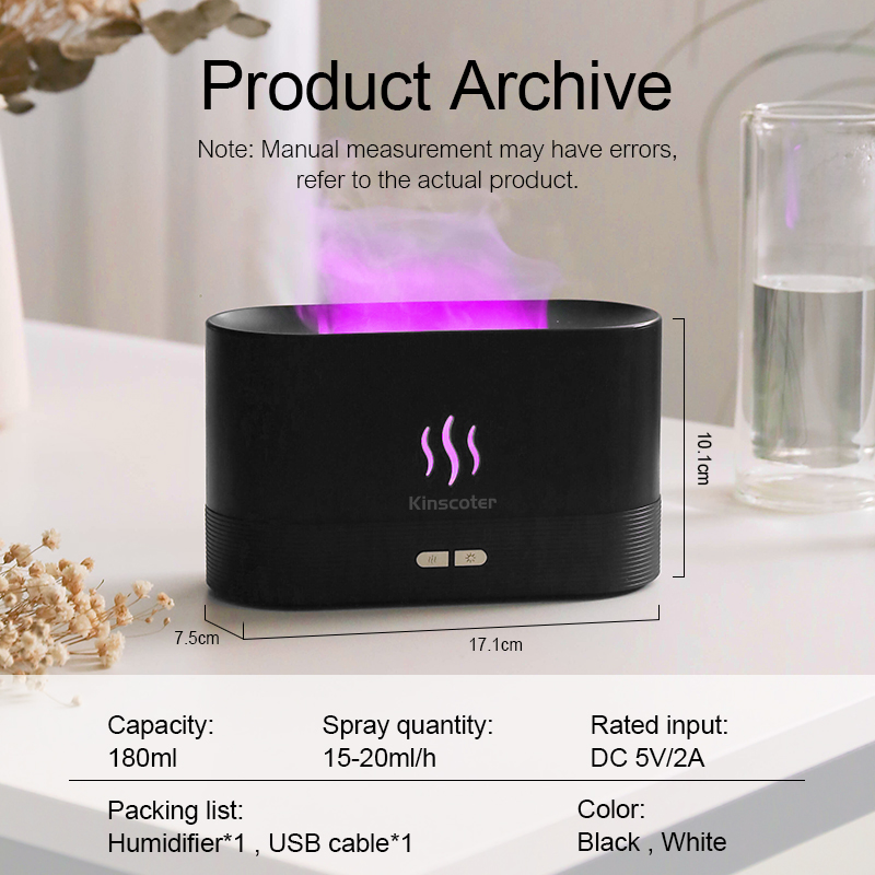 USB Desktop Flame Aroma Diffus - Home Fragrance Accessories 评论和价格