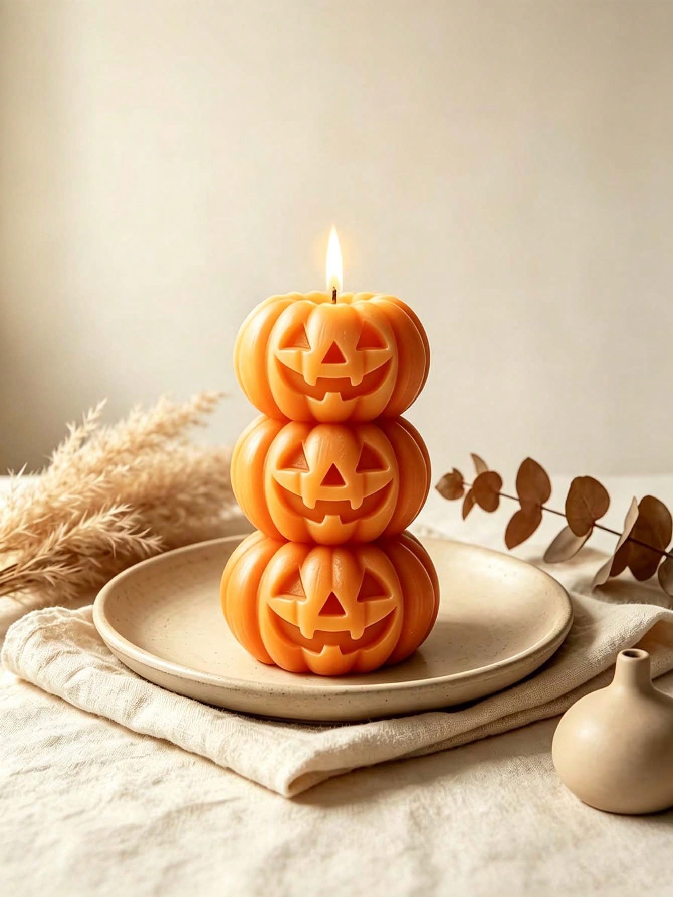 1pc Halloween 3-Layer Pumpkin  - Fragrance In Home 评论和价格