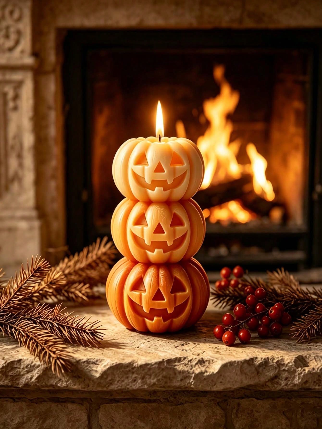 1pc Halloween 3-Layer Pumpkin  - Fragrance In Home 评论和价格